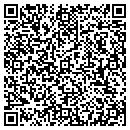 QR code with B & F Sales contacts