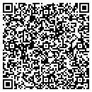 QR code with M F Vending contacts