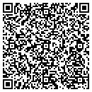 QR code with H And B Vending contacts