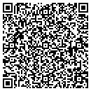 QR code with H W Vending contacts