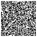 QR code with K W Vending contacts