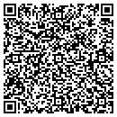 QR code with M W Vending contacts