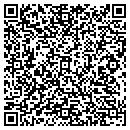 QR code with H And H Vending contacts