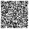 QR code with D M Carpet contacts