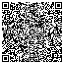 QR code with P L Vending contacts