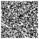QR code with H & J Marine contacts