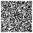 QR code with B & J Vending CO contacts