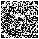 QR code with H R Carpet contacts