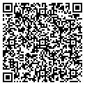 QR code with F & F Carpet Inc contacts