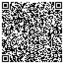 QR code with H C Vending contacts