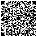 QR code with H & A Carpet contacts