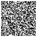 QR code with H J Weber CO contacts
