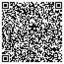 QR code with H & H Towing contacts