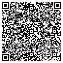 QR code with B & J Heating Service contacts