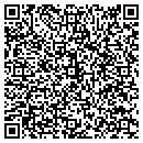 QR code with H&H Cleaning contacts