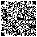QR code with H T Hollis contacts