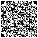 QR code with R and B Installation contacts