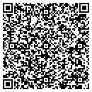 QR code with LA Glass contacts