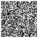 QR code with B H Glass Block contacts