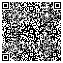 QR code with M And M Autoglass contacts