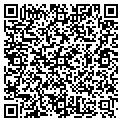 QR code with K & J Auto Fix contacts