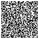 QR code with H & R Auto Glass Inc contacts