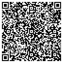QR code with E Stroh & CO Inc contacts