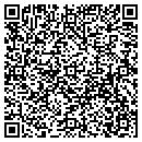QR code with C & J Glass contacts