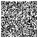 QR code with B & B Books contacts