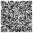 QR code with B & B Plumbing & Heating contacts