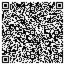 QR code with K J Woodworks contacts