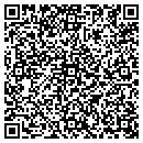 QR code with M & N Plastering contacts