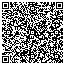 QR code with P Leese LTD Of Co contacts