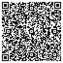 QR code with H & C Design contacts