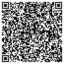 QR code with M J Vending contacts