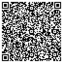 QR code with P & E LLC contacts