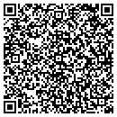 QR code with B & R Custom Sewing contacts