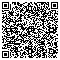 QR code with G K I S F contacts