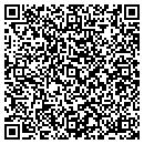 QR code with P R P High School contacts