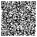 QR code with C E D contacts