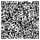QR code with H J S R Inc contacts