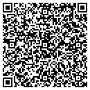 QR code with E & S Concrete Works contacts