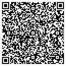 QR code with P Shapiro Rabbi contacts
