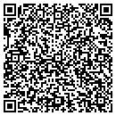 QR code with H C E Corp contacts