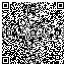 QR code with V Hardin contacts