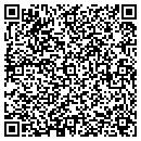 QR code with K M B Corp contacts