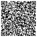 QR code with E Aronowitz Rn contacts