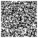 QR code with P T & Pilates contacts