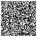 QR code with H S Wauzeka contacts