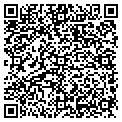 QR code with B K contacts